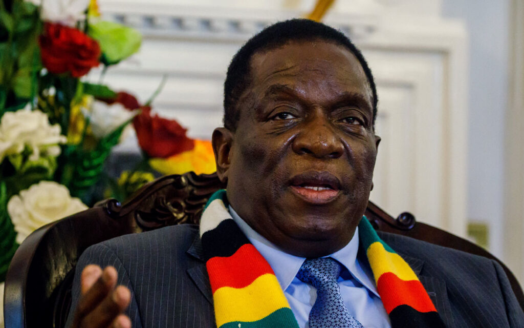 Zimbabwe's Mnangagwa signs law extending presidency to 2030