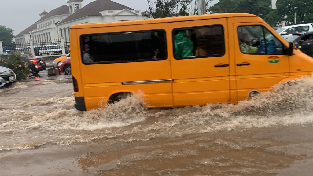 Interior Ministry warns Greater Accra residents of possible flooding ahead of Monday rainfall