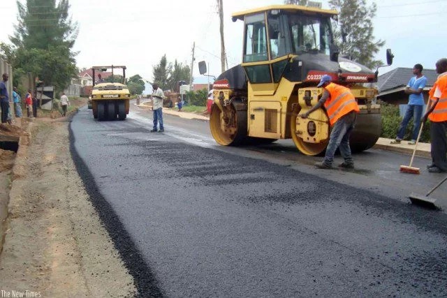 Road construction project