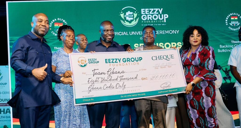 Eezzy Group Foundation commits GH¢800,000 to Team Ghana, Samson Deen calls for unity